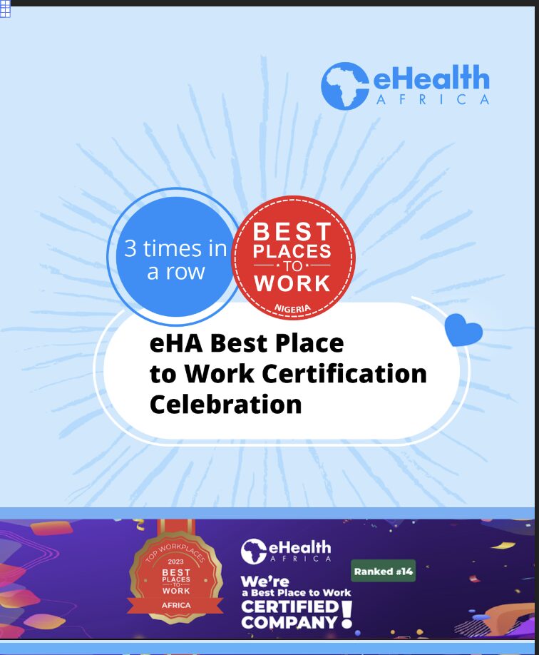 eHealth Africa Certified Among Best Places to Work in Nigeria for the Third Consecutive Time
