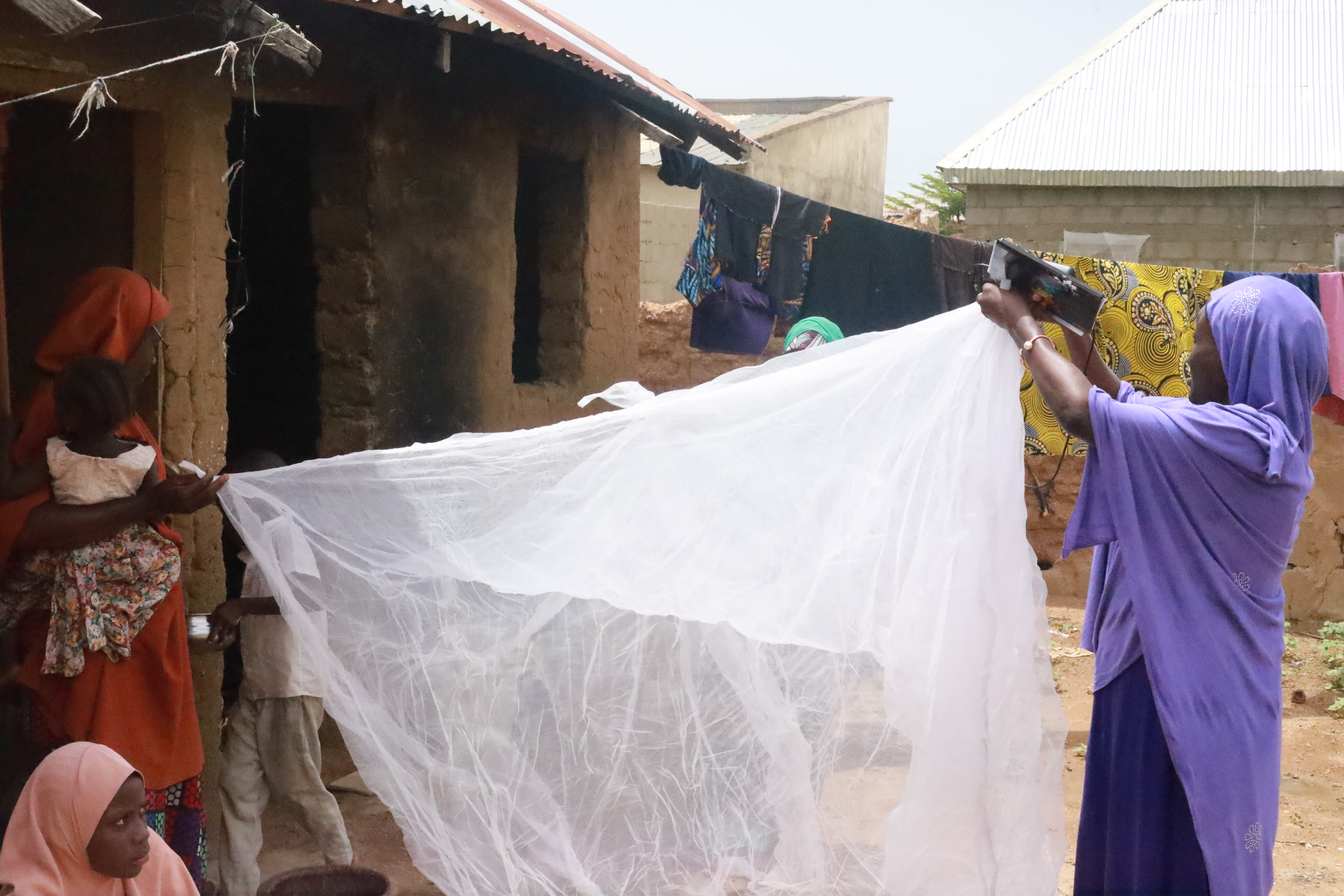 eHealth Africa is Assessing Life Cycle of Insecticide-treated Mosquito Nets in Bauchi Communities