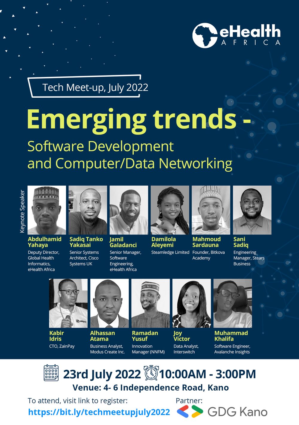 eHA Tech meet-up : Emerging trends in Software Development and Computer/Data Networking