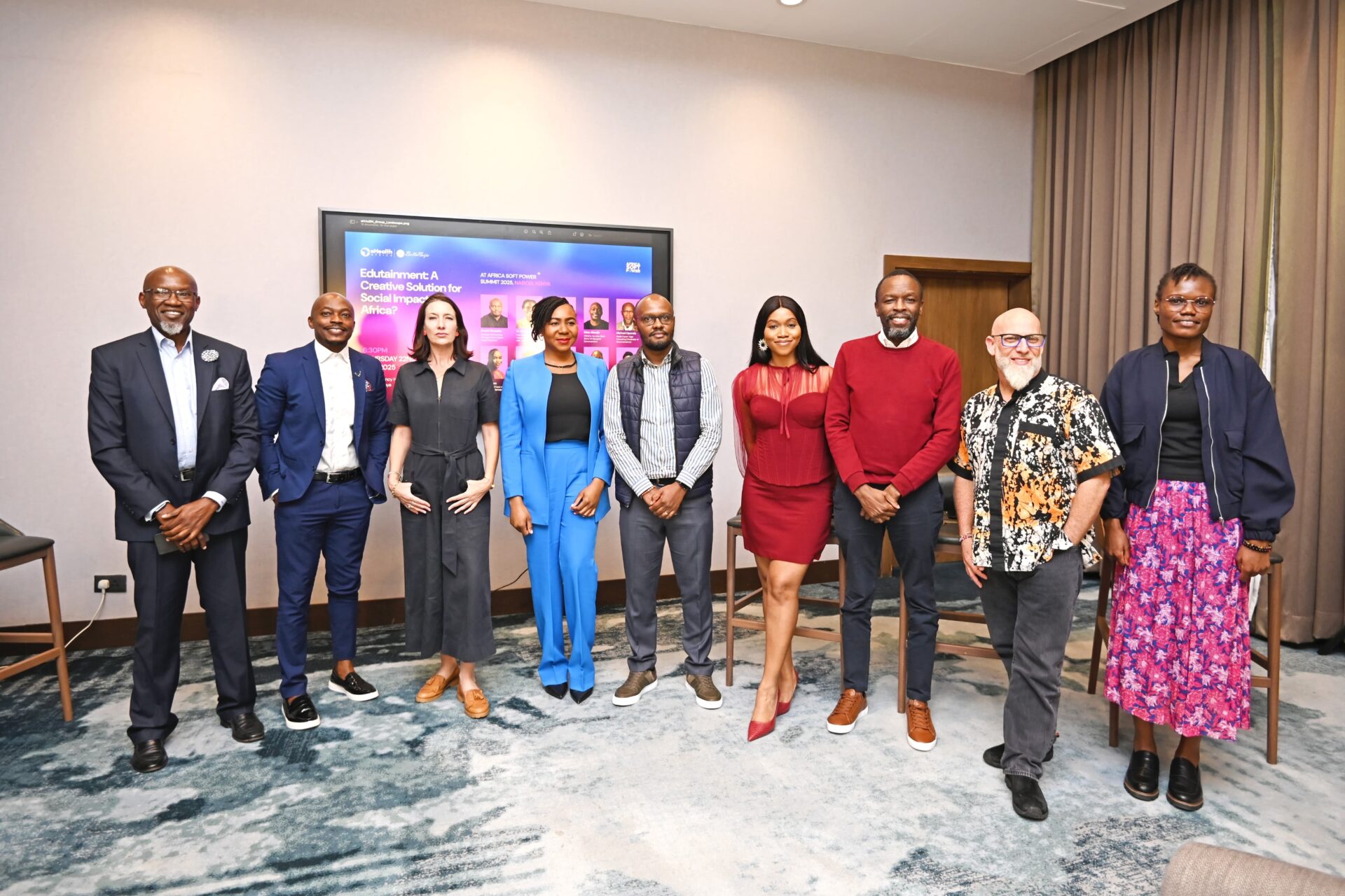 Panelists and speakers at the Africa Soft Power Summit side session hosted by eHealth Africa