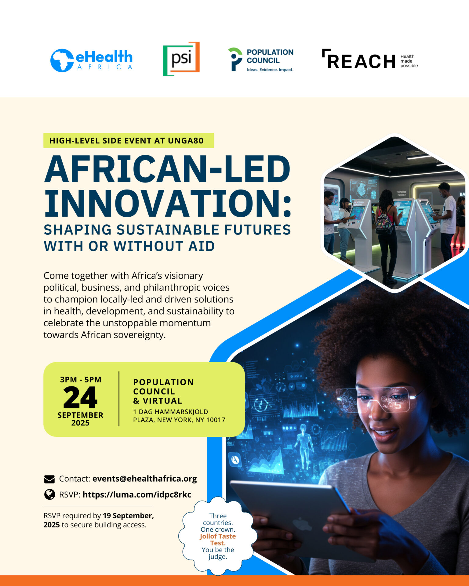 UNGA80: African-led Innovation for Sustainable Futures